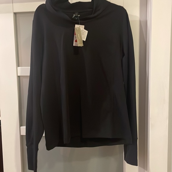 NWT J. Crew Fitted hoodie in Signature flex XL BLACK - Picture 2 of 4